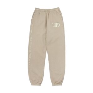 Taylor Swift The Tortured Poets Department Beige Jogger Sweatpants Large
